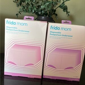 Frida Mom Disposable Postpartum Underwear Boy Shorts 2 boxes! NWT